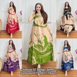 Dress Yukensi Bunga jumbo